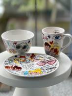 Blond Amsterdam aardewerk bord,bakje en mok, Huis en Inrichting, Keuken | Servies, Ophalen of Verzenden, Zo goed als nieuw, Aardewerk