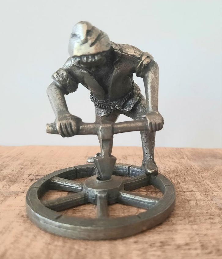 Tinnen Beeldje, KMD Pewter Daalderop, Antiek en Kunst, Antiek | Tin, Ophalen of Verzenden