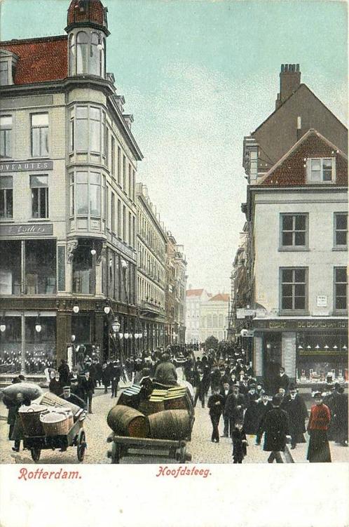 (388-139-037) Rotterdam Hoofdsteeg, Verzamelen, Ansichtkaarten | Nederland, Zuid-Holland, Verzenden