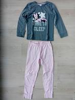 Minnie Mouse pyama maat 122 grijs/roze, Nacht- of Onderkleding, Gebruikt, Meisje, Ophalen of Verzenden