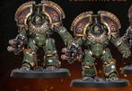 2 Saturnine terminators on sprue 30k, Hobby en Vrije tijd, Wargaming, Ophalen of Verzenden, Zo goed als nieuw, Warhammer, Figuurtje(s)