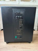 REL Subwoofer, Strata II., Ophalen, Zo goed als nieuw, 120 watt of meer, Subwoofer