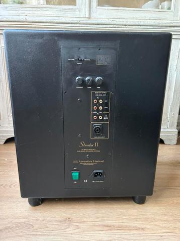 REL Subwoofer, Strata II. beschikbaar voor biedingen