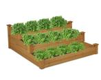 moestuinbak 3 niveau`s massief hout - nieuw, Ophalen of Verzenden, Nieuw, Kweekbak