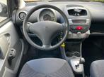 Peugeot 107 1.0i 12V XS Automaat I Airco, Auto's, Peugeot, Stof, Gebruikt, Zwart, 4 stoelen