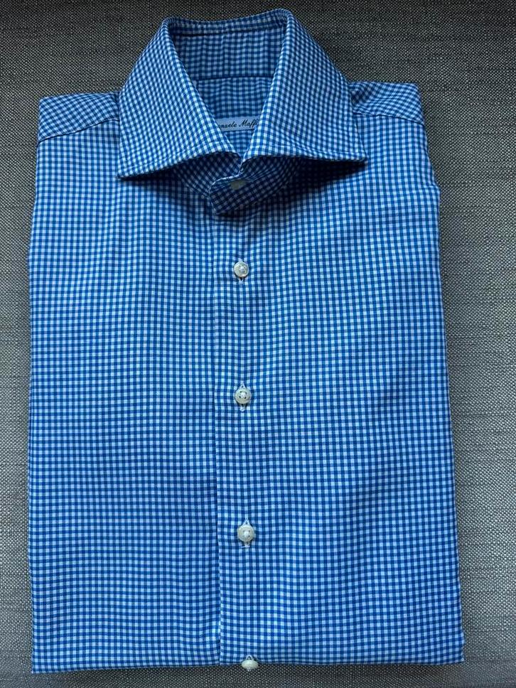 E. Maffeis shirt mt 37, zgan. 69,- incl verzenden, Kleding | Heren, Overhemden, Zo goed als nieuw, Halswijdte 38 (S) of kleiner