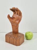 Brutalist Handgesneden hout Hand Folk Art ‘50 Mid Century   , Ophalen of Verzenden