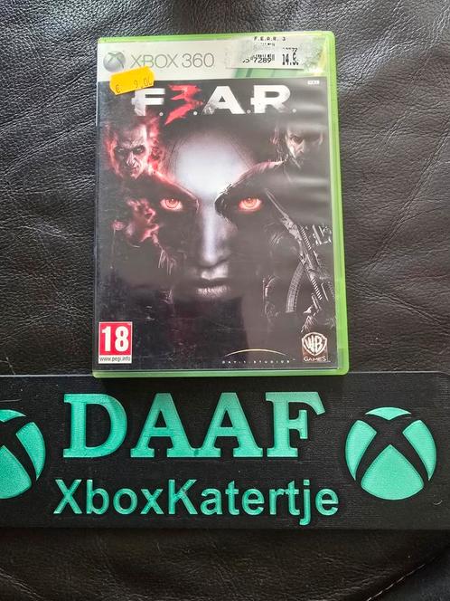 Fear 3 - xbox 360/one/series x, Spelcomputers en Games, Games | Xbox 360, Zo goed als nieuw, Avontuur en Actie, 1 speler, Vanaf 18 jaar