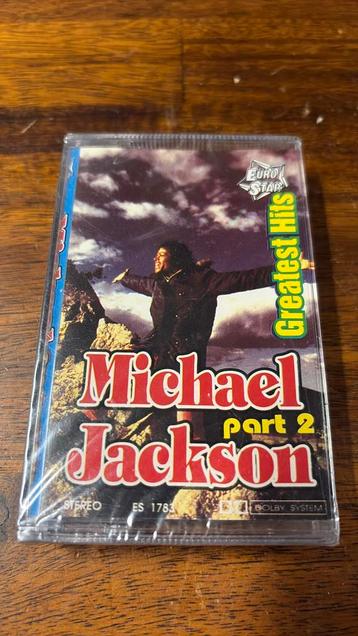 Michael Jackson muziek cassette sealed greatest hits part 2 beschikbaar voor biedingen