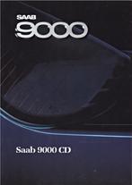 Brochure Saab 9000 CD 1988 NEDERLAND, Saab, Overige merken, Ophalen of Verzenden, Zo goed als nieuw