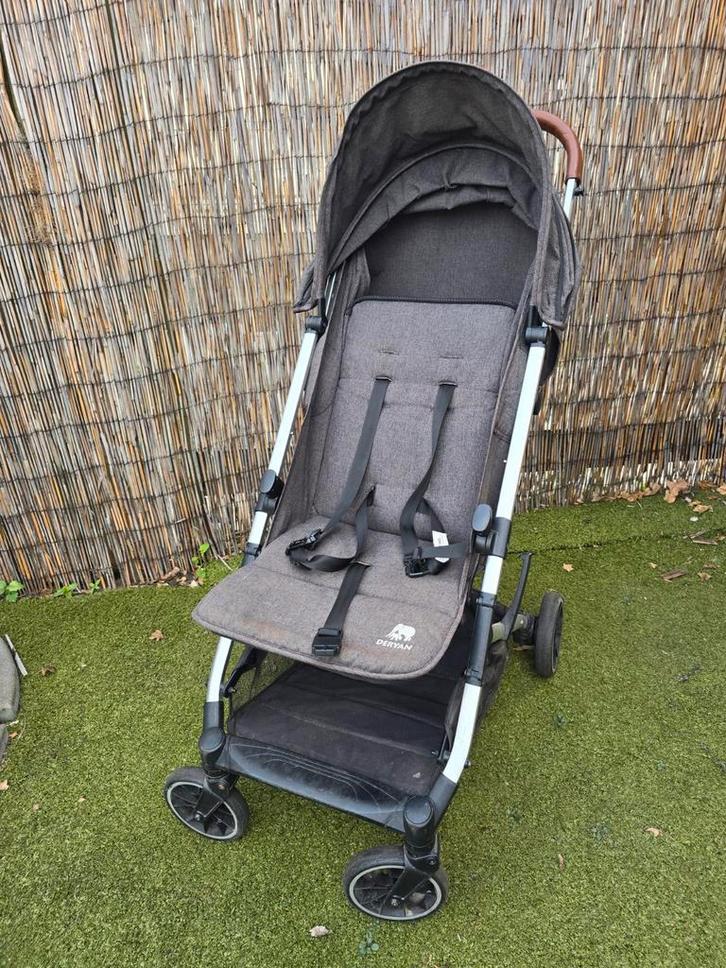 Deryan rolo buggy - compact en lichtgewicht, Kinderen en Baby's, Buggy's, Gebruikt, Overige merken, Verstelbare rugleuning, Zonnekap