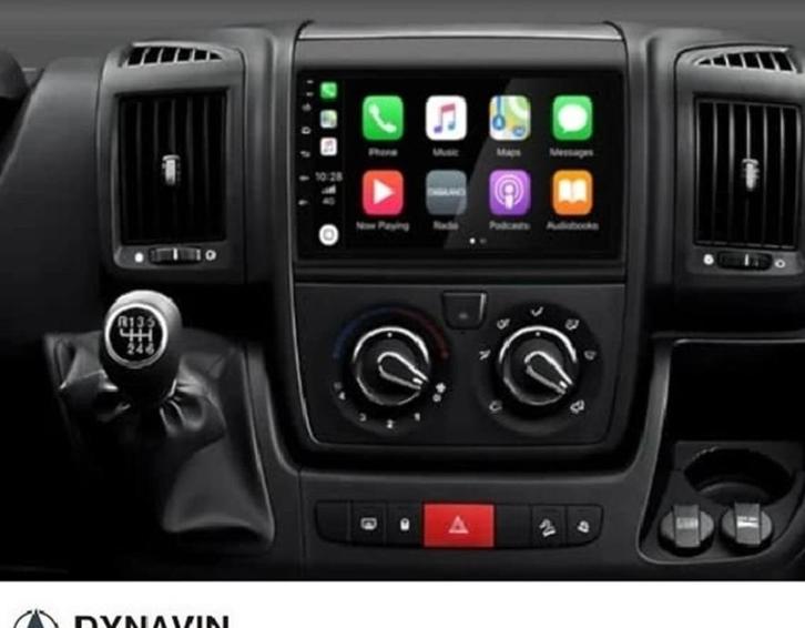 fiat ducato camper navigatie carkit android 14 carplay usb, Auto diversen, Autoradio's, Ophalen of Verzenden