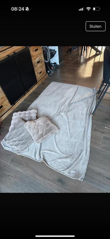 Taupe Kussens beschikbaar voor biedingen