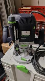 Festool of2200 ebq set in perfecte staat, Doe-het-zelf en Verbouw, Gereedschap | Freesmachines, Ophalen, Zo goed als nieuw, Bovenfrees
