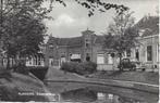 Rijnsburg (Z.H.) Koestraatbrug, Auto, gelopen 1966, Verzamelen, Ansichtkaarten | Nederland, Verzenden, 1960 tot 1980, Gelopen