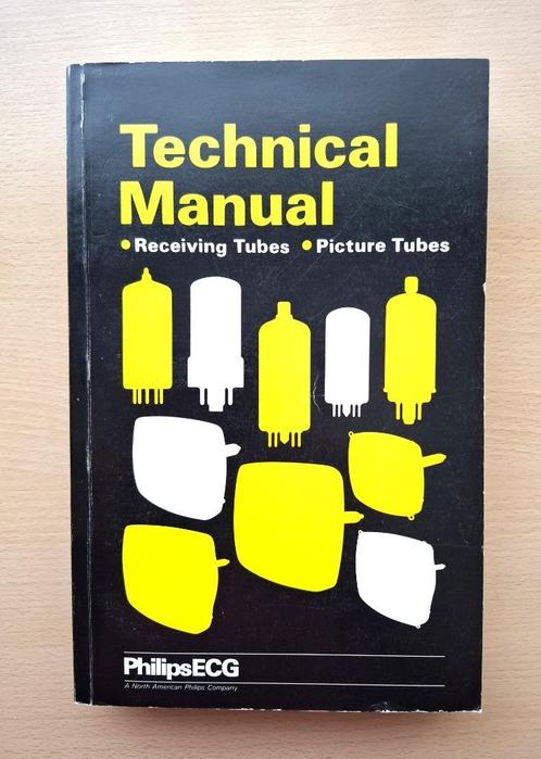 boek Technical manual Receiving and Picture Tubes - 1982, Boeken, Techniek, Zo goed als nieuw, Elektrotechniek, Ophalen of Verzenden