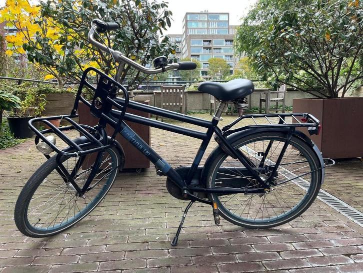 Cortina U4 jongens fiets 26 inch zwart, Fietsen en Brommers, Fietsen | Jongens, Gebruikt, 26 inch of meer, Versnellingen, Ophalen