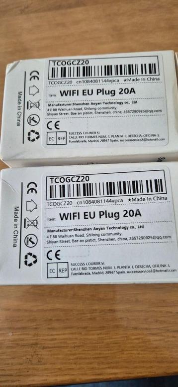 Wifi smart plug 20 amp beschikbaar voor biedingen