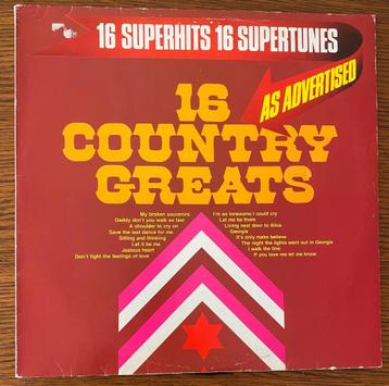 LP 16 Country Greats beschikbaar voor biedingen