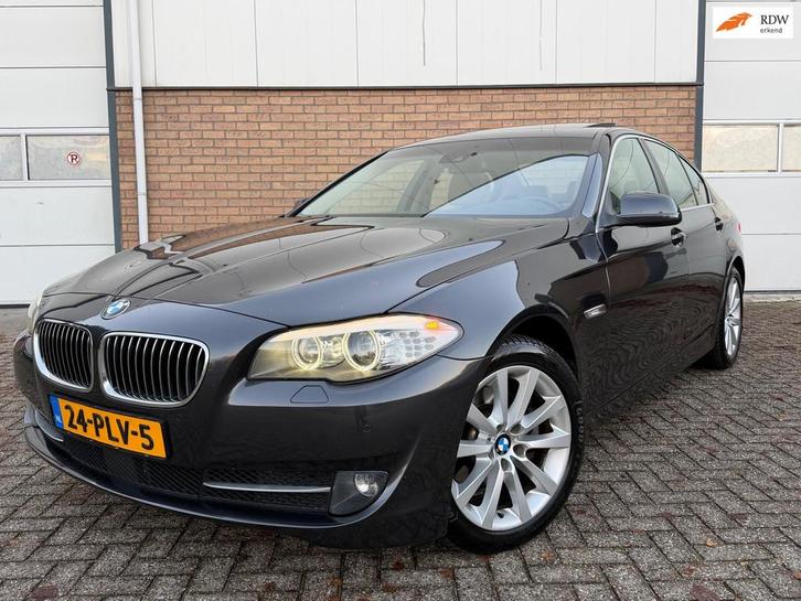 BMW 5-serie 523i High Executive LEDER/ADAPTIVE CRUISE/OPENDA, Auto's, BMW, Bedrijf, Te koop, 5-Serie, ABS, Airbags, Airconditioning