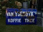 Antiek Emaille Reclamebord Van YSENDYK's Koffie Thee, Ophalen of Verzenden