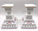 Set melkglas kandelaars, Verzenden, Overige materialen, Minder dan 25 cm