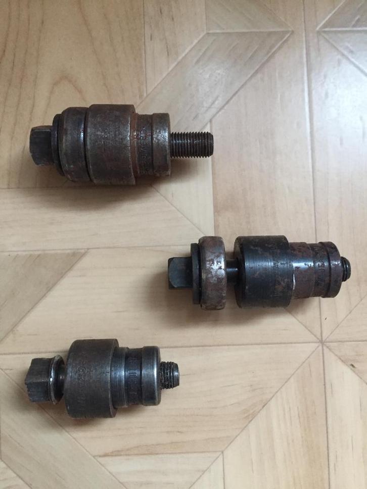 Diverse ronde ponzen,gatenpons,ponzen(gereedschap), Doe-het-zelf en Verbouw, Metalen, Zo goed als nieuw, IJzer, Ophalen of Verzenden