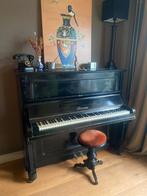 Piano antiek Thürmer, Muziek en Instrumenten, Piano's, Ophalen, Gebruikt, Zwart, Piano