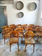 15  vintage cafestoelen stoelen  stoel cafestoel armleuning, Huis en Inrichting, Gebruikt, Bruin, ., Ophalen of Verzenden