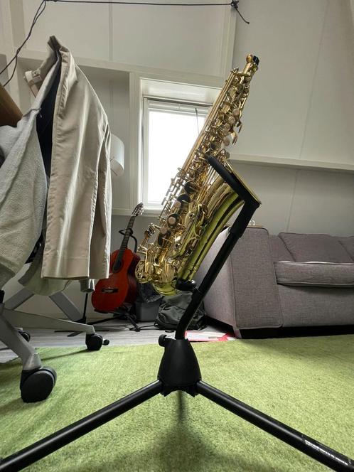 Thomann TAS-180 Alto Sax bundle, Muziek en Instrumenten, Blaasinstrumenten | Saxofoons, Zo goed als nieuw, Alt, Met koffer, Ophalen of Verzenden