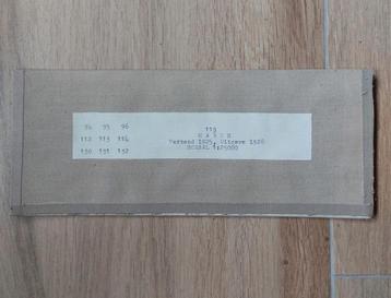 113 stafkaart uit 1928 van Marum Tolberd Nieberd Zevenhuizen beschikbaar voor biedingen