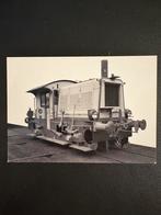 Foto diesellocomotief NS 318 te Werkspoor Amsterdam (1940), Verzamelen, Ophalen of Verzenden, Zo goed als nieuw, Trein