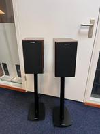 Dynaudio Excite X18 + Stands - Walnoot, Overige merken, Ophalen of Verzenden, Zo goed als nieuw, Nvt