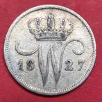 10 cent 1827 Brussel. Fr/ Zfr., Zilver, Ophalen of Verzenden, 10 cent, Koning Willem I