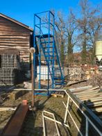 Verrijdbaremagazijntrappen met bordes 3.00 m hoog, Doe-het-zelf en Verbouw, Ladders en Trappen, Ophalen of Verzenden, Nieuw, Trap