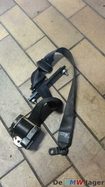 Veiligheidsgordel linksvoor zwart BMW X5 E53 72117021963 beschikbaar voor biedingen