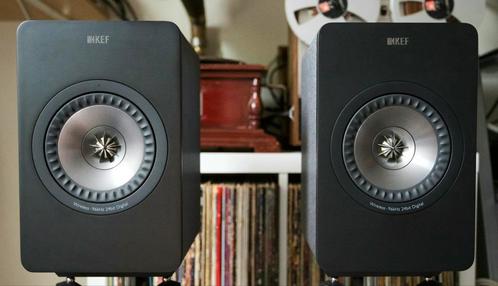 KEF X300A Wireless met originele verpakking en toebehoren, Audio, Tv en Foto, Luidsprekers, Zo goed als nieuw, Front, Rear of Stereo speakers