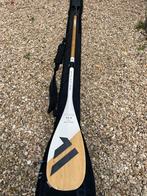 Fanatic bamboe carbon paddel 2 delen, Watersport en Boten, Ophalen, Gebruikt, Enkelbladige peddel