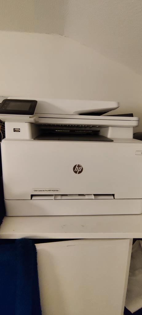 HP Color LaserJet Pro MFP M281fdw - All-in-One Printer, Computers en Software, Printers, Gebruikt, All-in-one, Laserprinter, Faxen