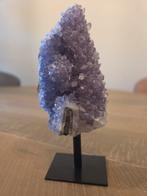 Prachtige Amethist Cluster op Standaard, Verzamelen, Mineralen en Fossielen, Ophalen of Verzenden, Mineraal