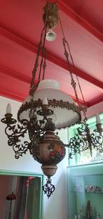 Fraaie antieke olielamp, Antiek en Kunst, Antiek | Lampen, Ophalen