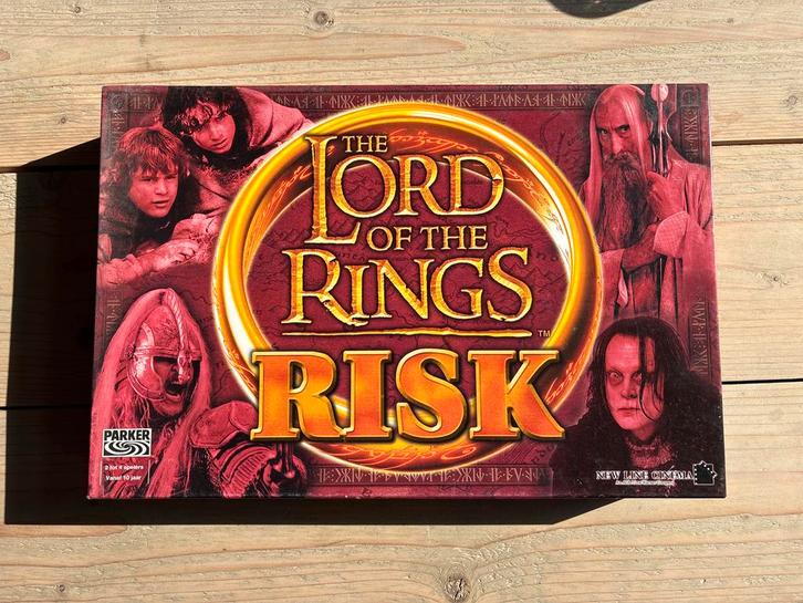 Risk: The Lord of the Rings Bordspel, Hobby en Vrije tijd, Gezelschapsspellen | Bordspellen, Zo goed als nieuw, Drie of vier spelers