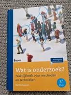 Nel Verhoeven - Wat is onderzoek?, Nel Verhoeven, Ophalen of Verzenden, Zo goed als nieuw