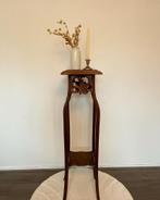 Vintage plantentafeltje, Huis en Inrichting, Tafels | Bijzettafels, Minder dan 55 cm, Gebruikt, Vintage, Ophalen of Verzenden