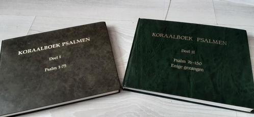 Koraalboek Psalmen deel 1 en 2  V.O.G.G uitgever Den Hertog, Muziek en Instrumenten, Bladmuziek, Gebruikt, Religie en Gospel, Orgel