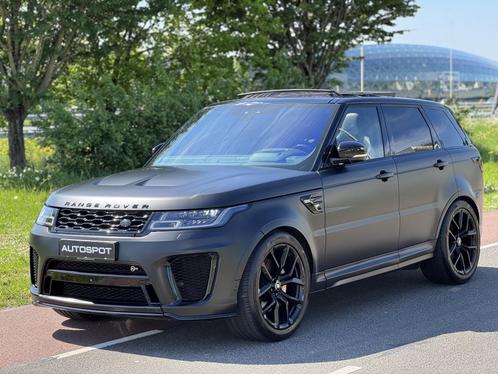 Land Rover Range Rover Sport 5.0 V8 SC SVR Carbon Pano Kuips, Auto's, Land Rover, Bedrijf, ABS, Achteruitrijcamera, Adaptive Cruise Control