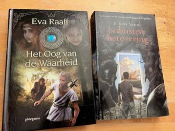 Twee fantasy-boeken te koop beschikbaar voor biedingen