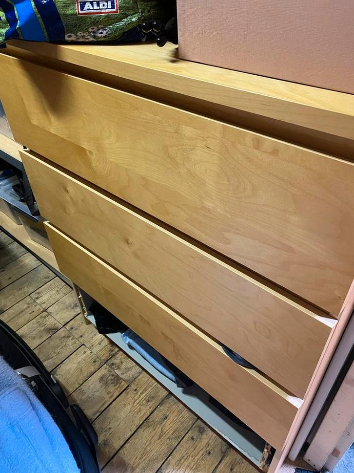 IKEA Malm Ladekast GRATIS OP TE HALEN, Huis en Inrichting, Kasten | Dressoirs, Gebruikt, 50 tot 100 cm, 25 tot 50 cm, Met lade(s)