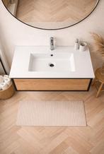 Badmeubel 80 - 100  - 120 massief eiken nu 499,- WEG=WEG new, Huis en Inrichting, Badkamer | Badkamermeubels, Ophalen, 100 tot 150 cm