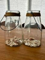 Sfeervolle Windlichten met Touw en Handvat, Huis en Inrichting, Woonaccessoires | Kandelaars en Kaarsen, Ophalen